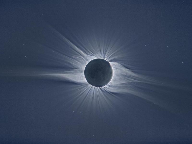 Eclipse solar total 2024: el momento estelar de la Luna y el Sol
