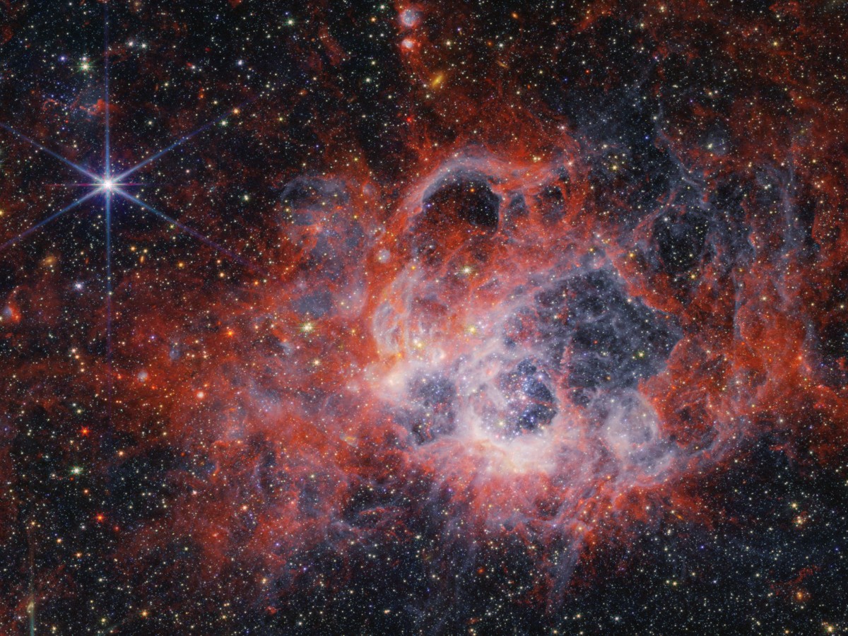 NGC 604: Una maraña única de gas, polvo y estrellas
