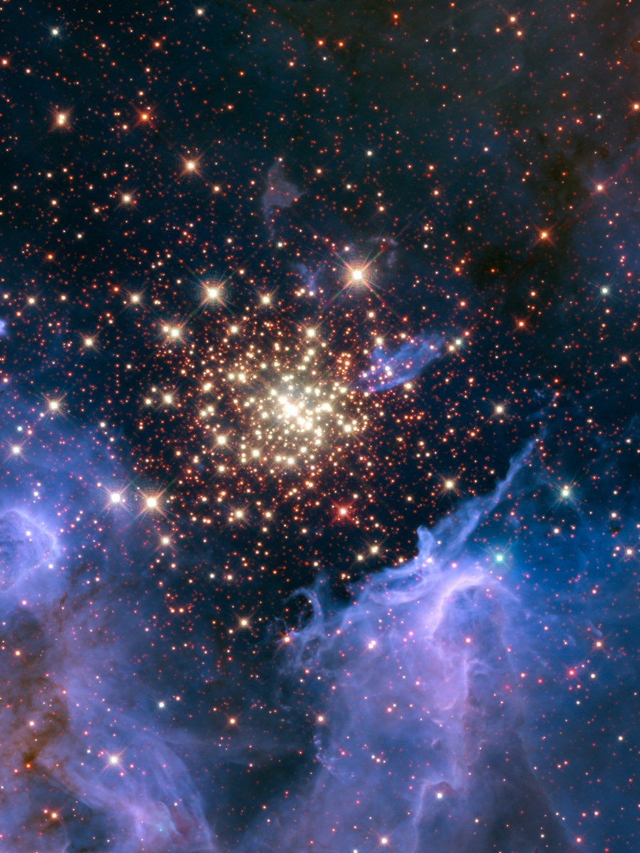 NGC 3603: un joyero estelar en la Vía Láctea